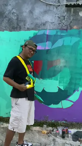 Bagian 2 | Graffitian ga mood, berantakan jadinya, lanjut kapan kapan aja. sekian terimakasih🙂 #graffiti 