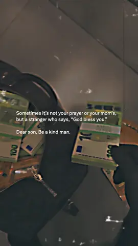 Dear Son, Power isn’t always loud. Real strength is quiet kindness that leaves people lighter. #quote #mindset #masculine #fypシ゚viral #manifestation 