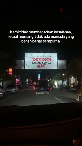 Kami tidak membenarkan kesalahan, tetapi memang tidak ada manusia yang sempurna. Segala jejak kebaikan tidak akan pernah hilang begitu saja.  Sampai bertemu dalam versi yang lebih baik, Pak! #ponorogo #ponorogoupdate #ponorogo24jam 