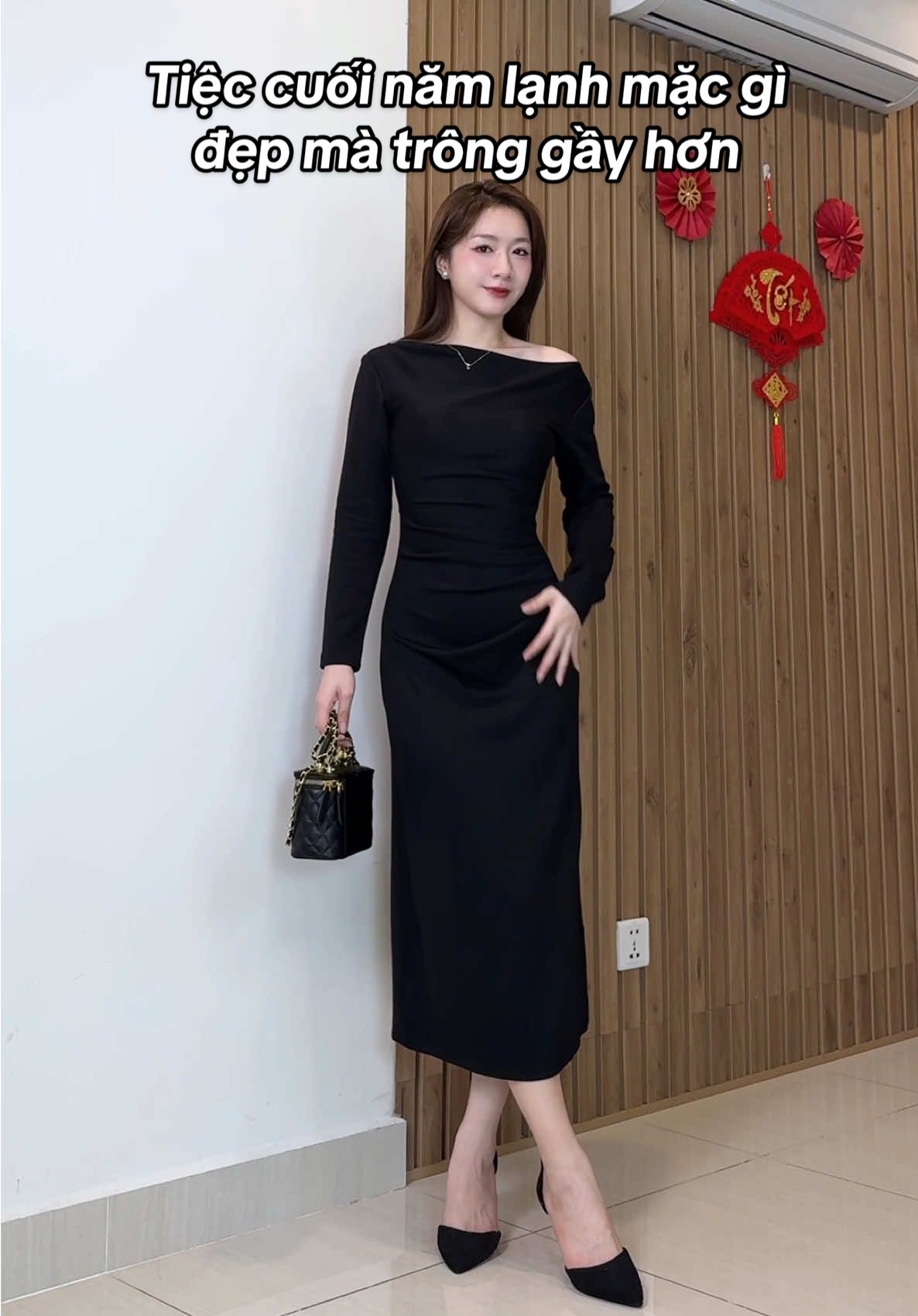 Trả lời @thu.phuong_96 Set này dài tay ấm được khum mấy bà? 💃🏻💅🏻💍 @logastore. #henioimacgi #xuhuong #dress #viral #vayxinh 