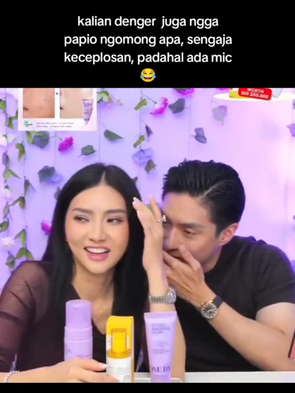 ah bisa aja papio sengaja keceplosannya 🤣#sarwendah #sargio #mamio #mamiopapio #bundasarwendah 