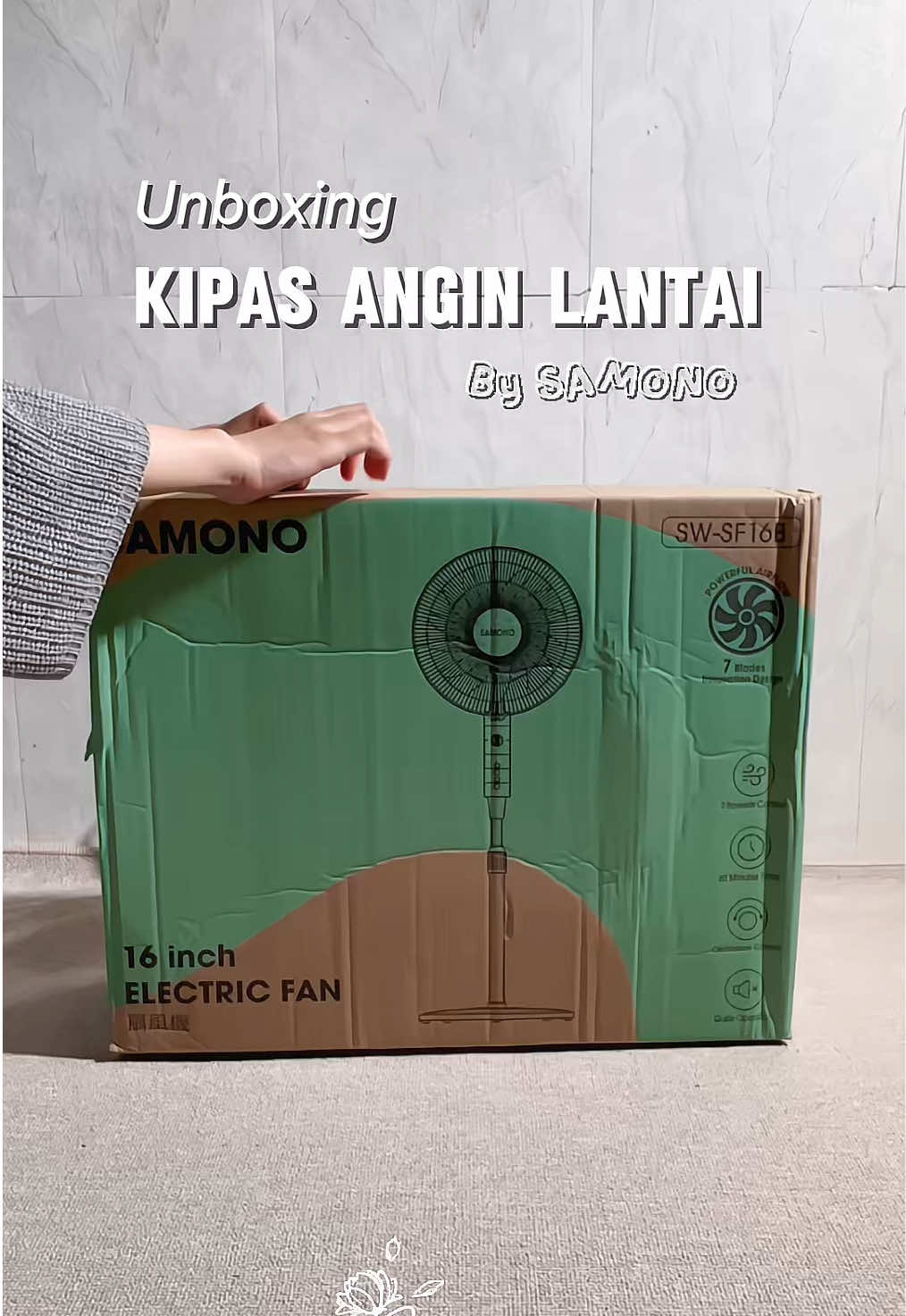 Pertama kalinya beli kipas angin online dan Yap suka bgt kipas angin dari @Samono Indonesia anginnya kenceng dan suaranya super smooth😍🫶🏻🫶🏻  #kipasangin #kipasanginberdiri #samonoindonesia #kipasanginmurah #perabotanrumahtangga 
