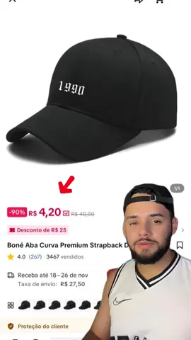 Boné aba curva #bone #abacurva #TikTokShopBlackFridayBR 