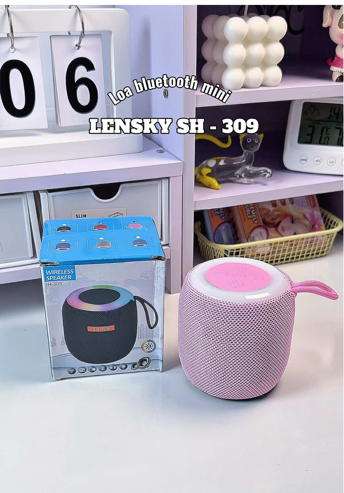 Chiếc loa bluetooth mini xịn sò #loabluetooth #loamini #loanghenhac #xuhuongtiktok #viralvideo 