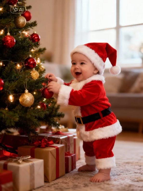 Noël des enfants #CapCut #aifilter #christmas #capcutpioneer #pioneertemplate #viral 