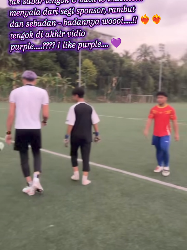 like purple 💜, menyala rambutmu Boy @AisarKhaledd  ❤️‍🔥 just #fans  #aisarkhaledd  #positivevibes  #purple 