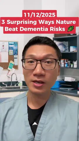 3 Surprising Ways Nature Beat Dementia Risks 🌿🕺 #fyp #viral #brainhealth #dementiaprevention #wellness #SelfCare #foryou #fypシ #tiktok