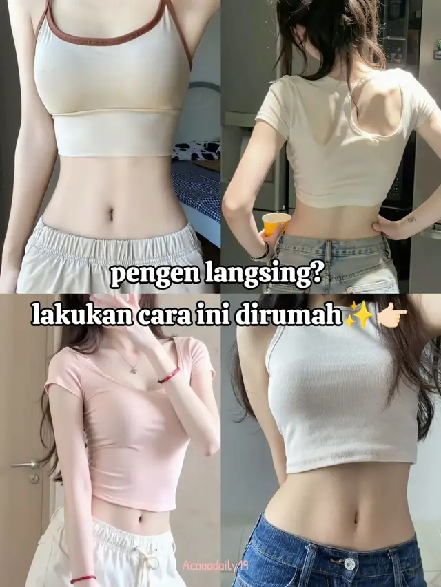 follow dan save biar gak hilang👉🏻 #GlowUp #langsing #olahraga #aboutgirl #badanideal 