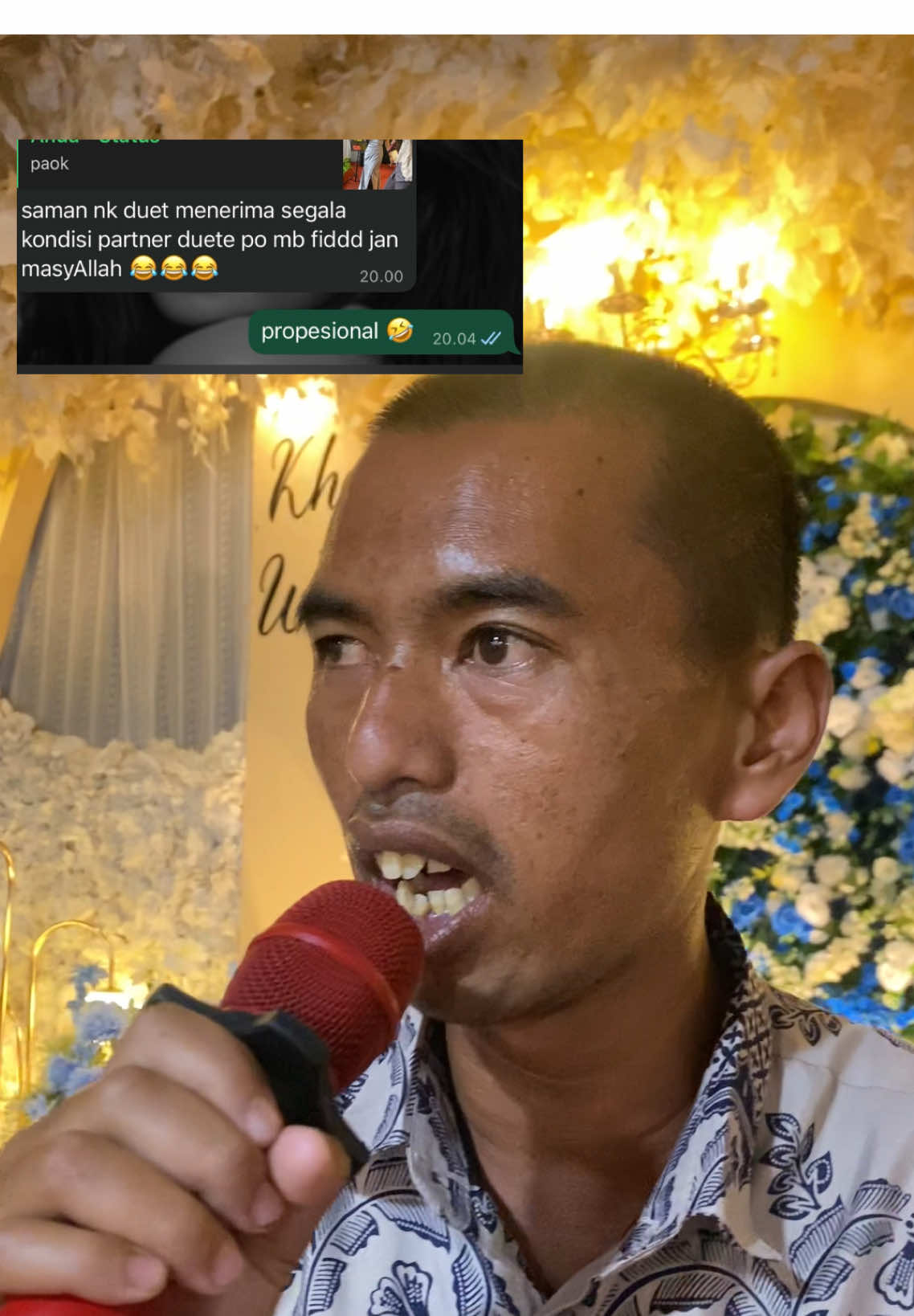 menerima segala kekurangan & kelebihan 😬🙏🏻