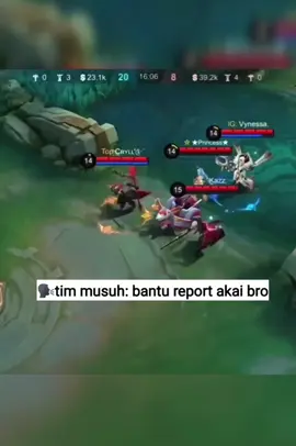 auto report satu tim🤣 #mlbb #mobilelegends 