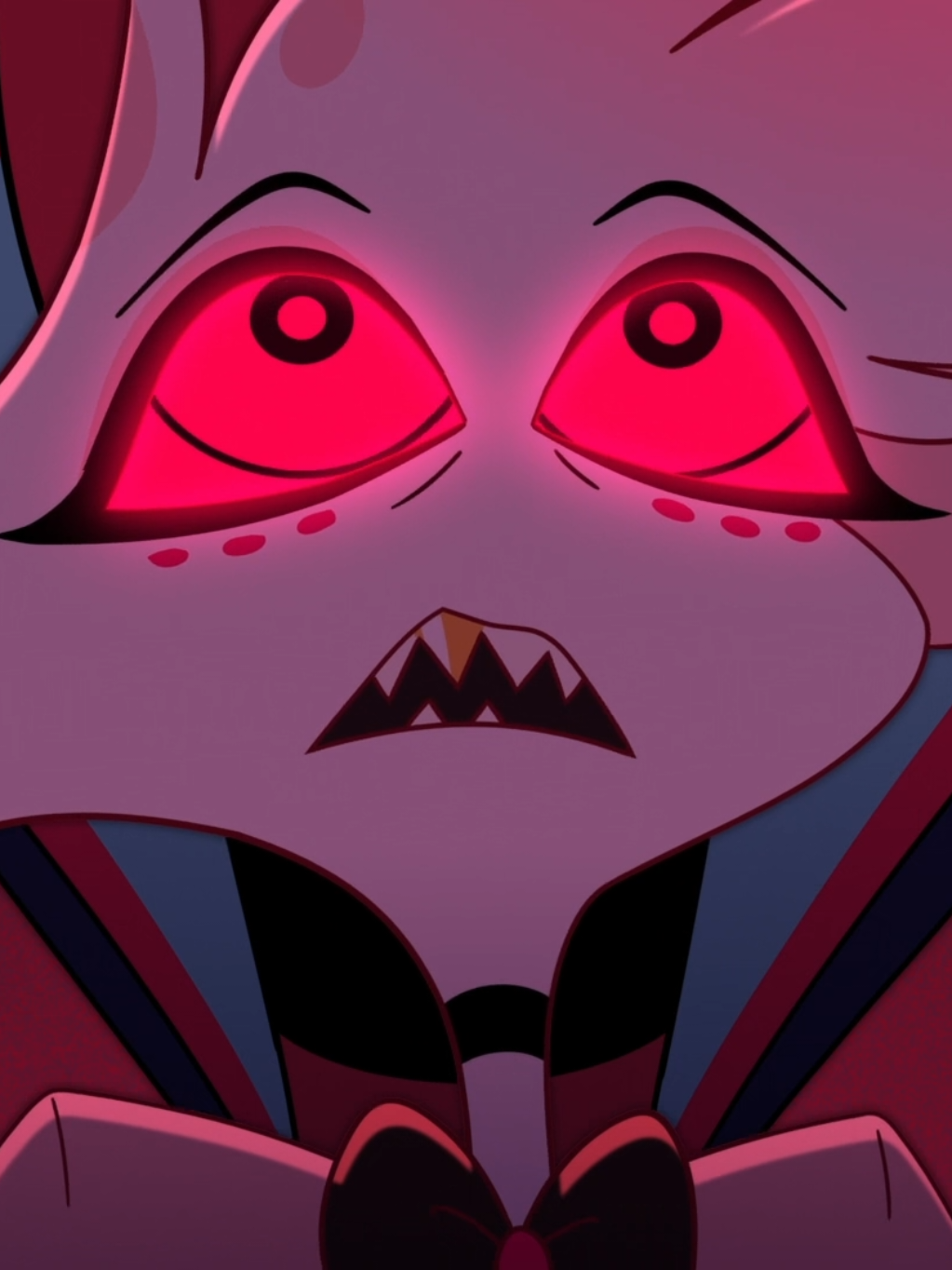 Vox beats the hellouta Angel Dust  #Vox #Angeldust #hazbinhotel #staticdust #valentinohazbinhotel 