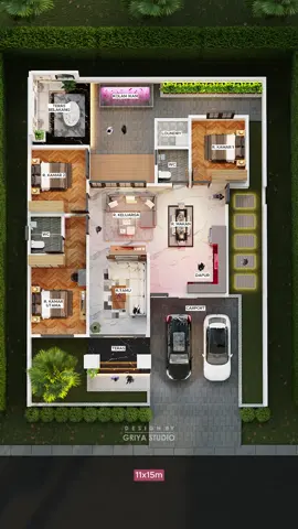 Semoga 2026 dimampukan punya rumah sekeren ini..aamiin #rumahidaman #jasadesainrumah #arsitek #desainrumah #property 