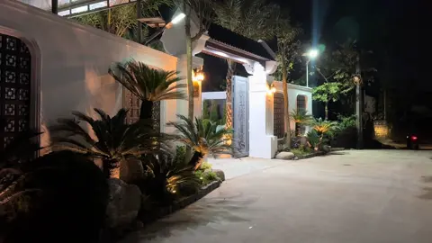 Toàn cảnh sân vườn nhà chị Hiền Phú Quốc 