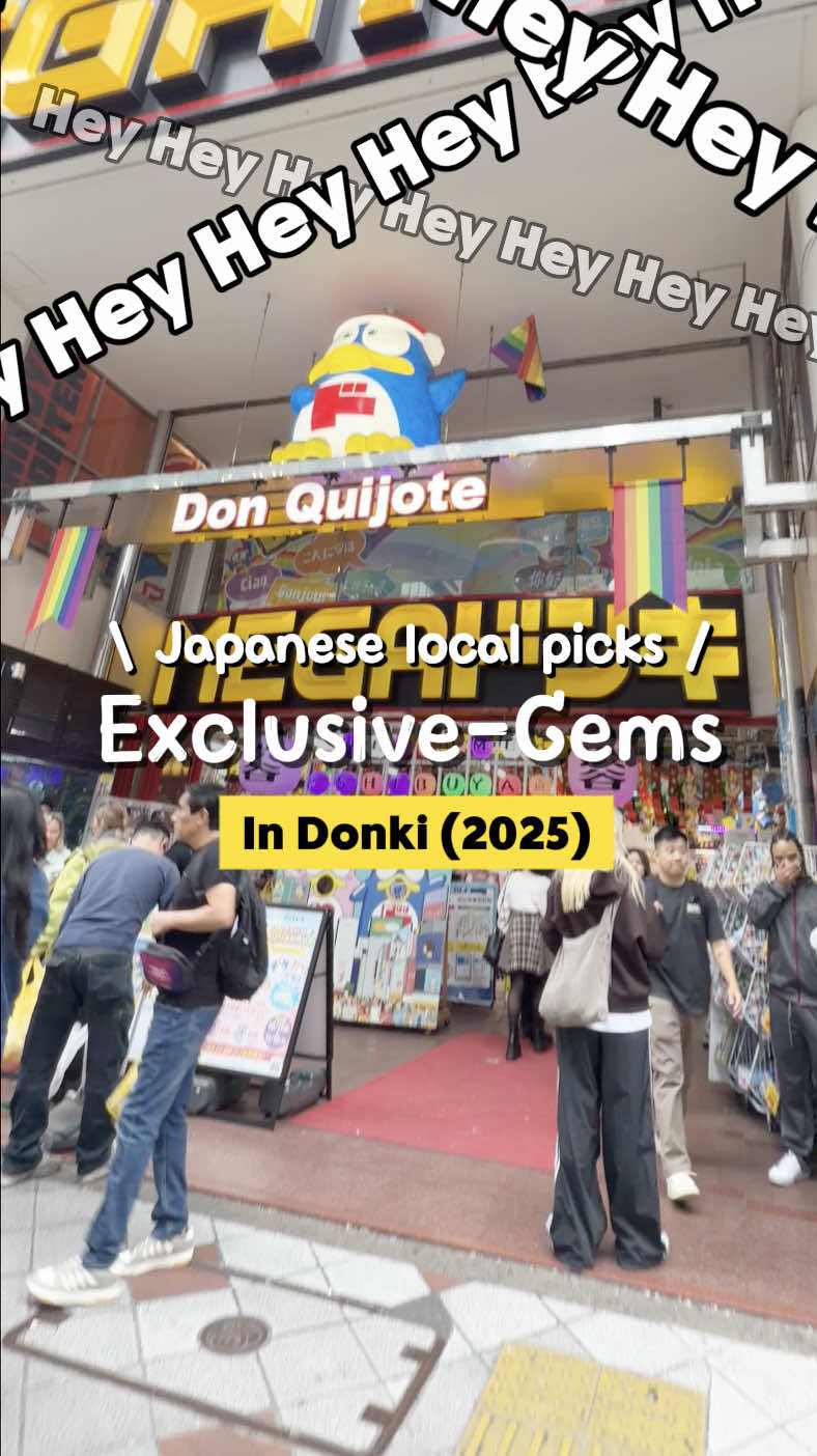 🚨 Tokyo Local’s Hidden Gems from Don Quijote ’m sharing the local-approved, non-touristy must-buys — including some exclusive items you can only find here🐧 🔍️ My Top 3 Essential Donki Finds ① The 