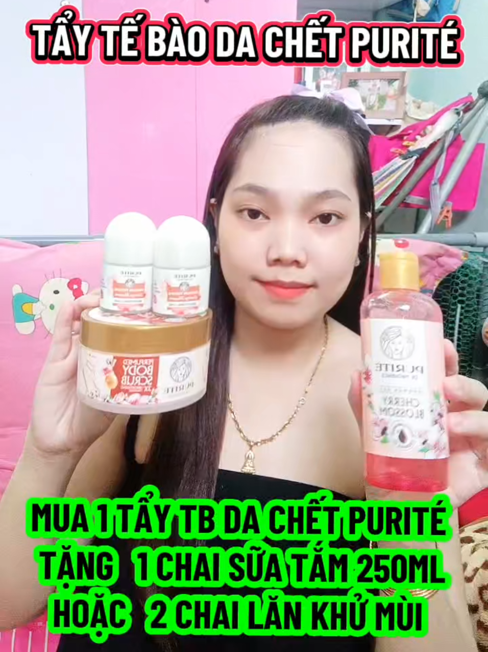 Trả lời @kenhdanhchomevabe  TẨY TẾ BÀO CHẾT HƯƠNG NƯỚC HOA CAO CẤP PURITE  - VỪA DƯỠNG SÁNG DA - TẨY SẠCH DA CHẾT - CẤP ẨM CHO DA... - Hương nước hoa cao cấp được chiết xuất từ tinh dầu 100% thiên nhiên, …, mang đến hương thơm ngọt ngào, dễ chịu, lưu hương suốt ngày dài. - Bộ 3 hoạt chất Niacinamide - HA - Vitamin E giúp dưỡng sáng, làm đều màu da và nuôi dưỡng da ẩm mịn. - Chất kem sánh mịn với thành phần thiên nhiên lành tính - sợi luffa và vỏ hạt óc chó xay nhuyễn, nhẹ nhàng lấy đi lớp da xỉn màu, khô ráp và mang đến làn da mịn màng, mà không gây đau rát. #xuhuong #purite  #taydachet #suatamnuochoa  #meccoca♥️xaykenh♥️ 