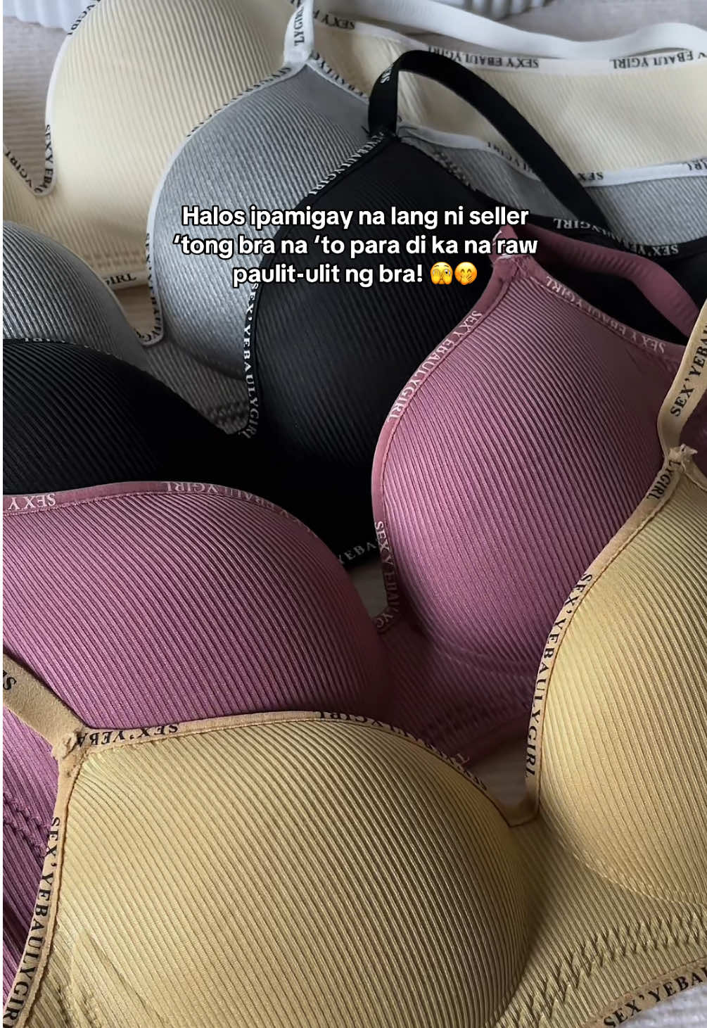 Ito ‘yung bra na talagang push na push ang bogelya, ses! 😍 #pushupbra #wirelessbra #affordablebra #brarecommendation #musthave 