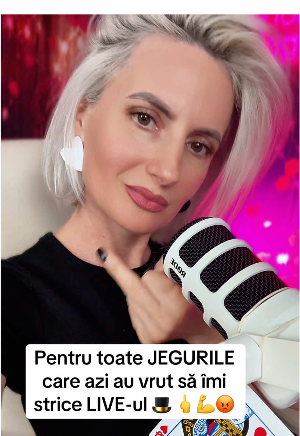 Pentru toate JEGURILE care azi au vrut să îmi strice LIVE-ul 🎩 🖕💪😡 #live #tiktoklive #gift #foryoupage❤️❤️ #minodoramagica 