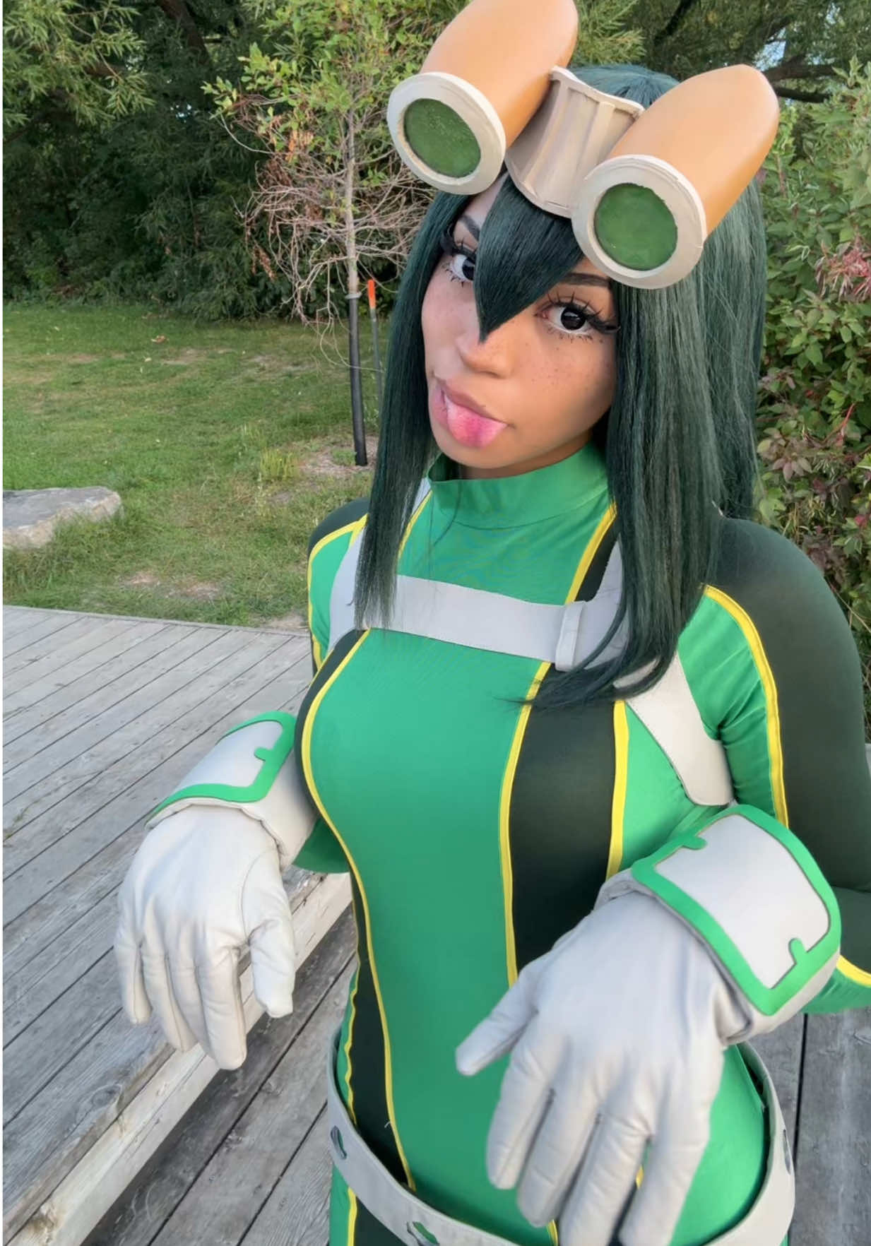I wanna cosplay froppy again 🐸 #froppycosplay #mha 
