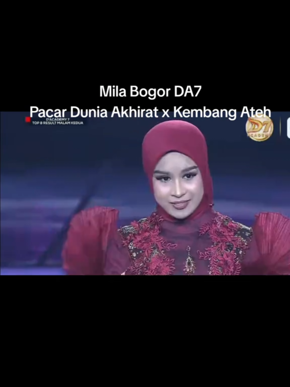 momen Mila Bogor da7 menyanyikan lagu madura di top 8 result, semakin menyala milen😍🥰😍🥰 #valenpamekasan🔥🔥🔥🔥 #virall #milen #milabogor #da7 