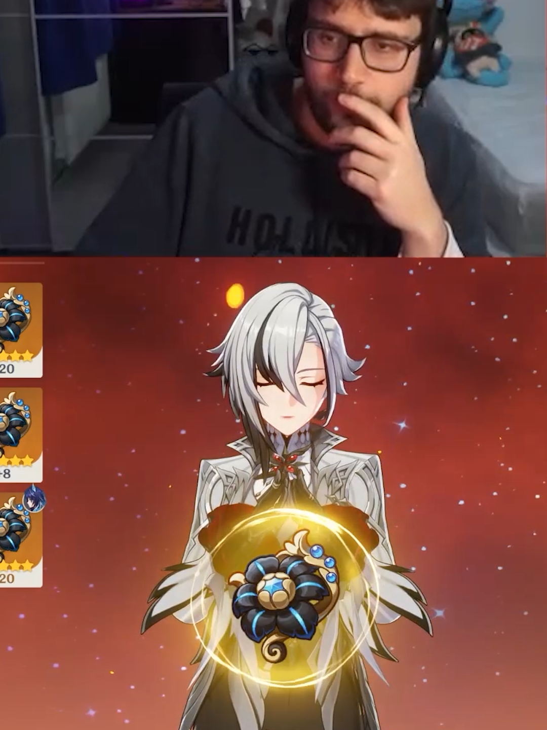 This ARLECCHINO Artifact Is Actually ILLEGAL#hoyocreators #genshintok #GenshinImpact