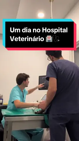 Mais um dia no @HospitalVeterinário Montenegro a fazer o que mais gostamos Medicina Veterinária  #veterinaria#medicinaveterinaria#medvet#veterinary#estudante 