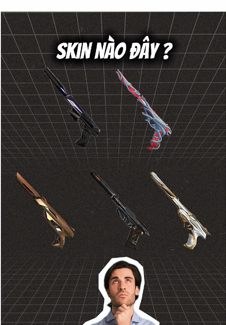 anh em chọn skin nào đây 🥳🥳 #Valorant #fyp #gamer #fps #zonegamefps 