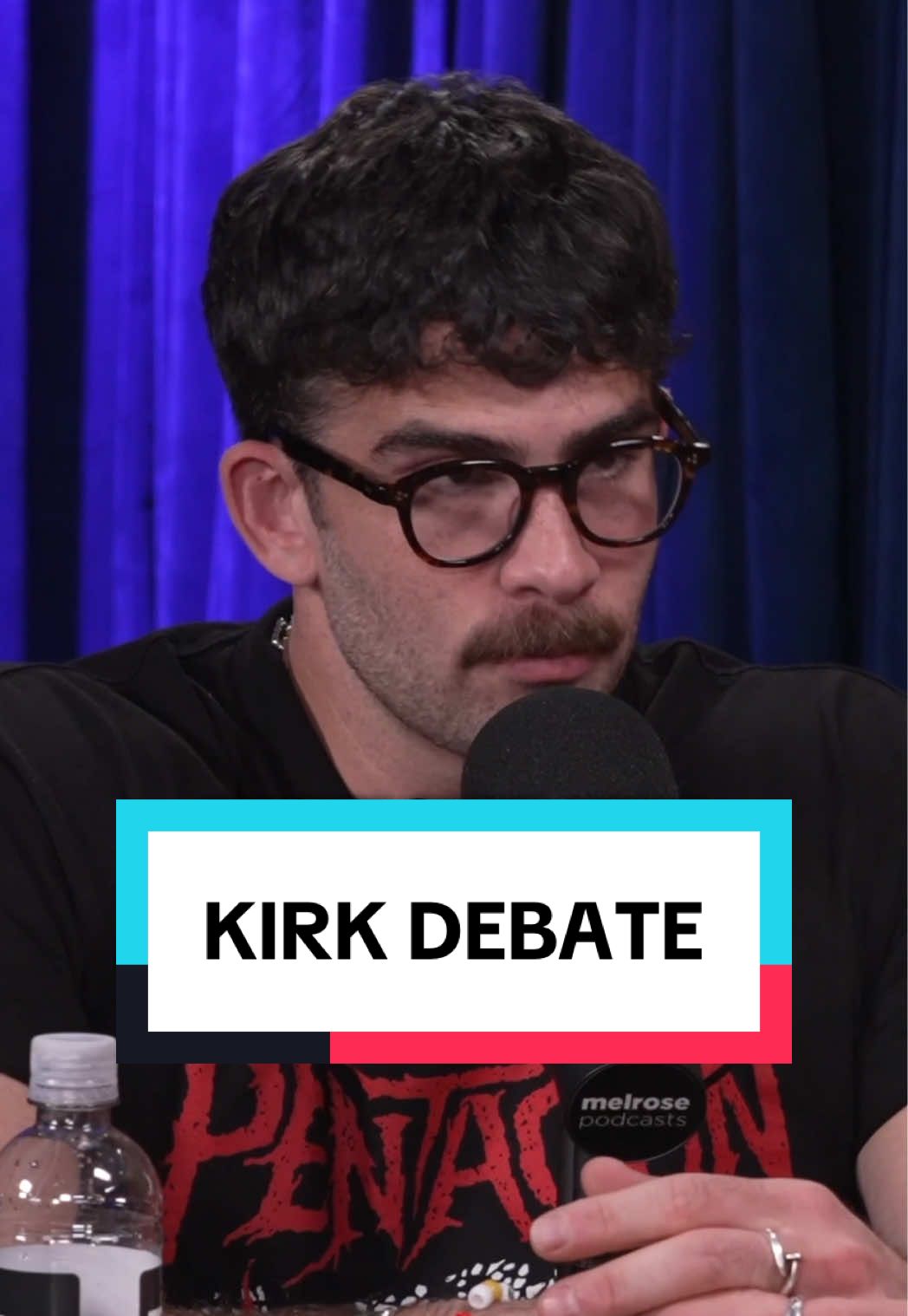 Debating Charlie Kirk 🗣️🇺🇸🤣 #CharlieKirk #debate #thedownsidepod #podcastclips #funny  