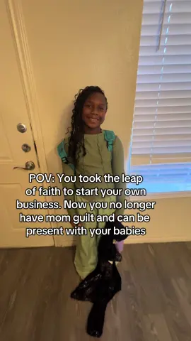 You the start of your kids day sets the tone for the rest.  There was a point in time where I would work so early that I couldn’t even send them off to school.  Now I can pour in to them knowing that I did everything I could to show up Click the link in my bio to join the list  #fyp #credit #creditrepair #creditwithcrys #generational 
