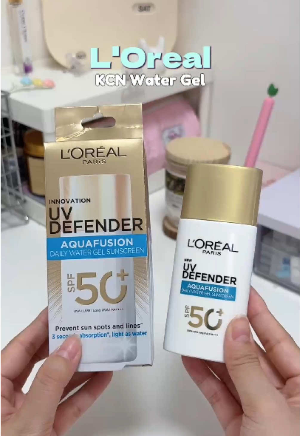 Kem chống nắng mới ra mắt nhà L’Oreal nè mấy b ơi ❤️ #CộngTácVớiLOrealParis #skincare #chongnangwatergel #TikTokShop1111 #SaleVuiNhatNam 