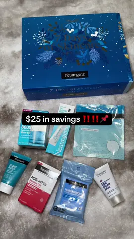 #AD  7 days to glowing skin! 🌟 Get the Neutrogena 7-Day Skincare Gift Set for just $29.99 on TikTok Shop! 🎁 Perfect for gifting or keeping for yourself. Shop now and get ready to glow! @Neutrogena #HolidayGiftIdeas #Neutrogena #SkincareGiftSet #christmasgiftideas  