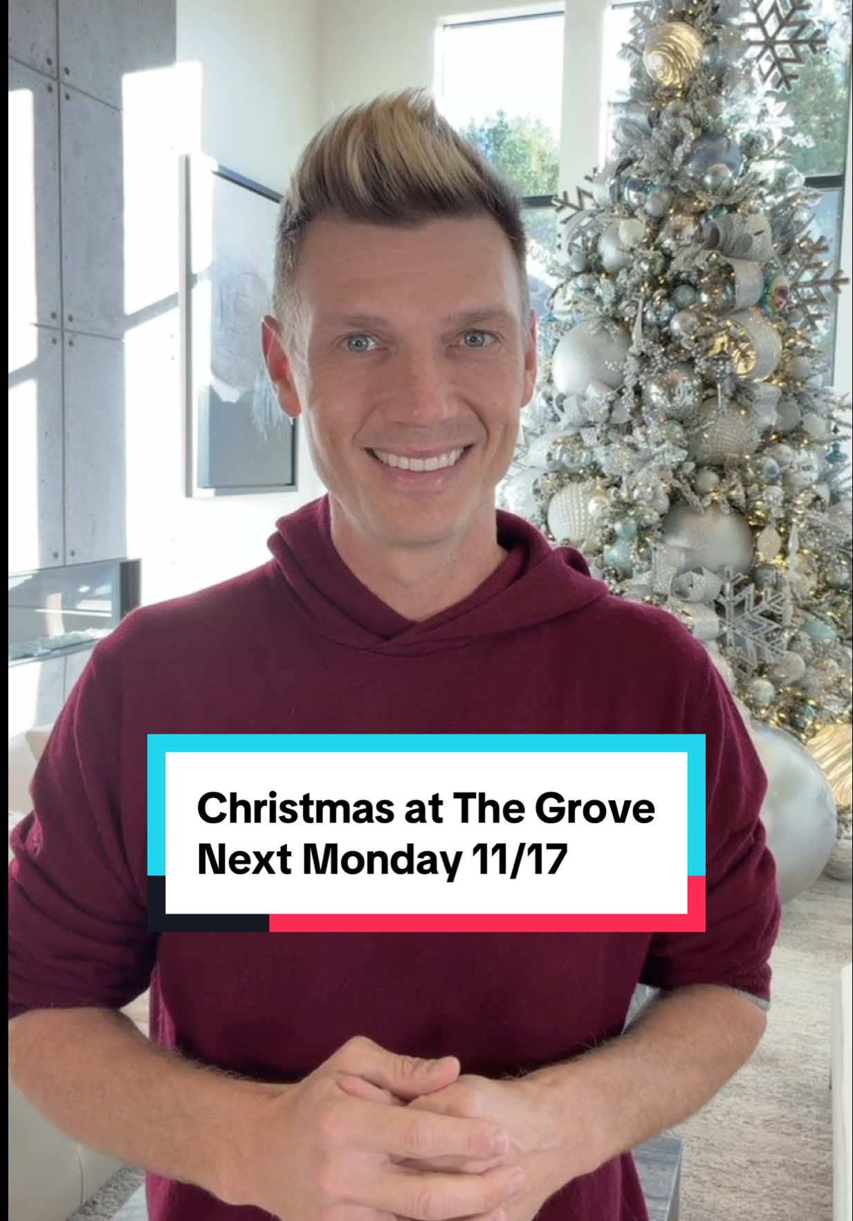 Can’t wait to kick off the holidays next Monday 11/17 with a performance at the 24th Annual Christmas Tree Lighting at @The Grove! If you’re in the LA area, come join me for a fun night of entertainment to bring us into the season. Hope to see you there ❤️🎄 #ChristmasAtTheGrove