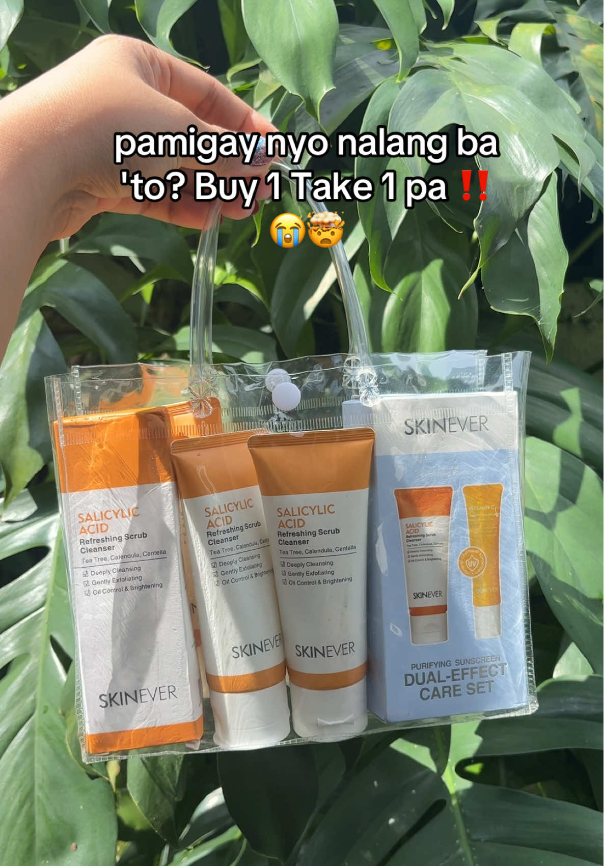 grabe ang pasale ni @SKINEVER PH naka buy 1 take 1 pa ngayon!😱 #skinever #skineverph #skineversalicylicacid #skineversalicylicrefreshingscrubcleanser #fyp 