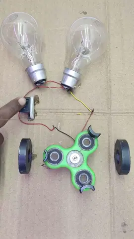 generate electricity with magnet #dcmotors #magnet #electricity #experiment #Science 