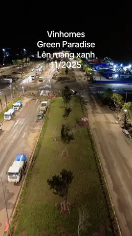 Vinhome Cần Giờ lên mảng xanh rồi, quá thần tốc #vincangio #cangio #vingroup #dongfeng #landscape 
