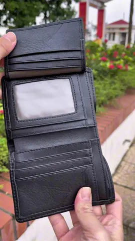 Ví nam da bò dâng đứng có nắp lật #xuhuong #vida #vidabo #vidanam #vinam 
