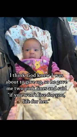 I know I wouldn’t be here with out my babies they are the only thing keeping me on earth #depression #babygirl #sahm #momof2 