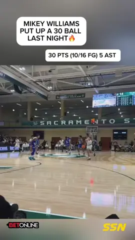 Mikey Williams Is Still Him!! @BetOnline  #mikeywilliams #collegebasketball #sacstate #ncaabasketball #fyp 