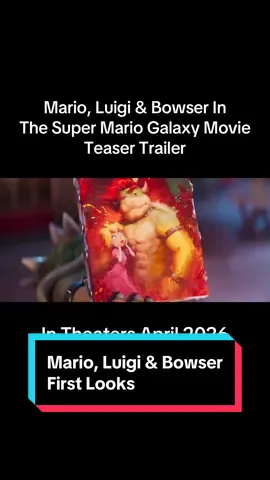 Mario, Luigi & Bowser return for #TheSuperMarioGalaxyMovie. In theaters April 2026. #mario #movietok #firstlook #supermario 