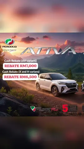 Rebate End Year promo…🚗🚙🚗🚙 💰Aruz - 8,000 💰 Ativa X & H - 6,500 💰 Ativa AV - 7,000 Fresh Graduate 💰 Axia - 1,000 💰 Myvi - 1,000 💰Ativa - 500 Berminat boleh terus DM dan WS Fast Respond #keretabaru  #produa  #hajoon  @perodua.hajoon @perodua.hajoon.jenjarom 