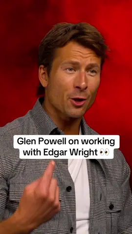 Edgar Wright’s attention to detail is insane 🤯  #edgarwright #glenpowell #detail #movies #actors #runningman 