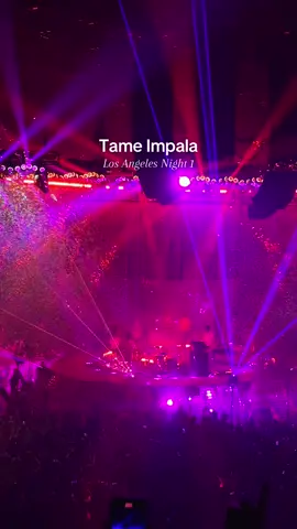 just buy the ticket 🎟️ @Tame Impala Night 1 in Los Angeles at the Forum 💖 genuinely one of the best shows I’ve ever seen 🪩💋 #tameimpala 