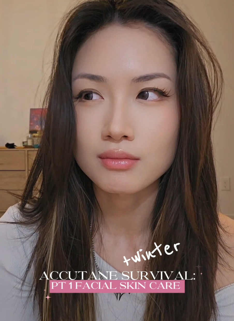accutane/winter skin survival guide for dry/sensitive skin 🫶🏻 Asian beauty products are from @YesStyle (DISCOUNT CODE:CALIWINN) 1st cleanse: @Arencia @Arencia pore melt mochi oil cleanser 2nd cleanse: @Prequelskin gleanser Spot treatment: @PairAcneCream  moisturizer AM: @ILLIYOON US ceramide ato concentrate cream moisturizer PM: @Eucerin US  immersive hydration night cream SPF: @SKIN1004 US Madagascar Centella Air-Fit Suncream Plus @YesStyleInfluencers #yssurvival #accutane #winterskincare #koreanskincare #dryskin 