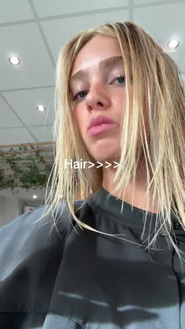 Yayyyee #blowout #blonde #hair #fyp #transition 