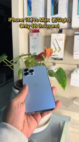 iPhone 13 Pro max ( 512gb ) Only at 48,000/- Delivery all over Nepal  #pokharaiphone #iphonepokhara #fyp 