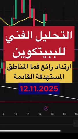 التحليل الفني للبيتكووين 12.11.2025 #بيتكوين_الامارات #بيتكوين #ايثيريوم #العملات_الرقمية 