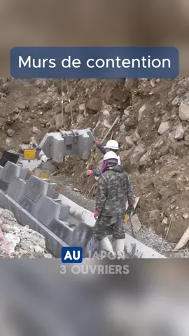Mur de contention  #construction #btp #tblocks #innobati 