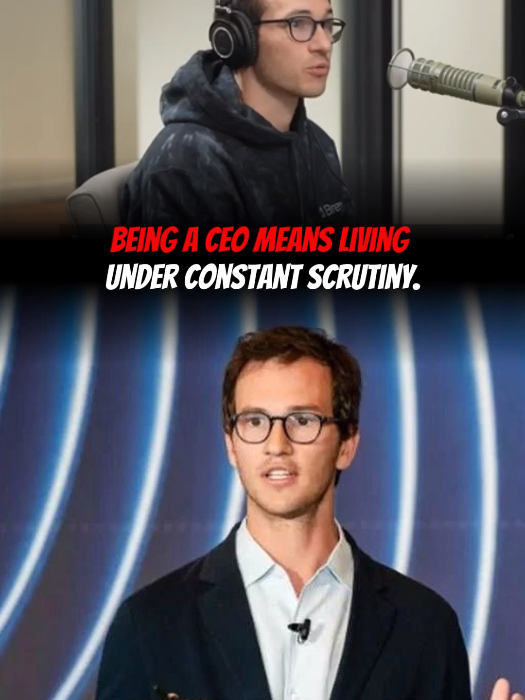 Being a CEO means living under constant scrutiny. @hdubugras @clipfy.league  #henriquedubugras #brex  #clipfyhdubugras