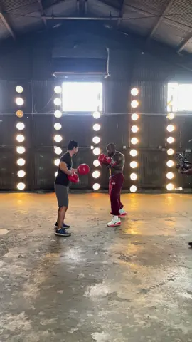 Back to boxing training 