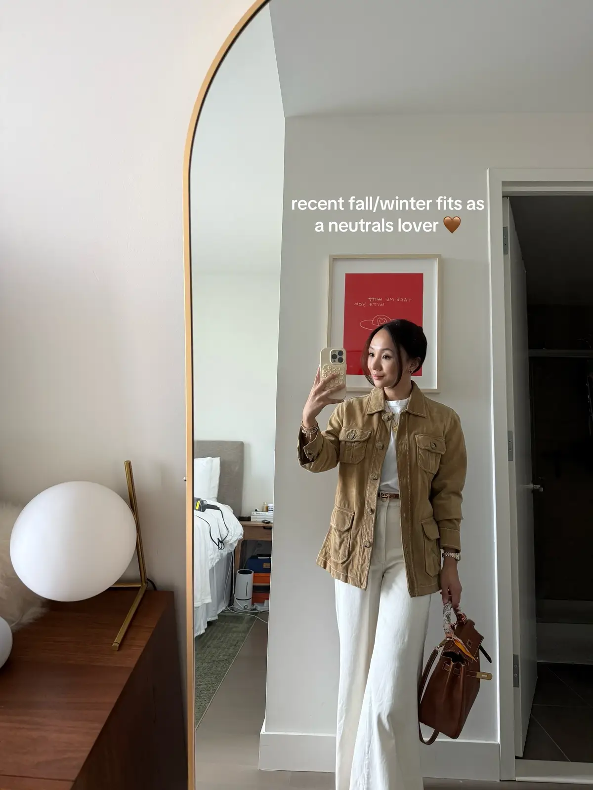 pro-tip: good jewelry and belts elevate any outfit, no matter how simple (or neutral) #styletips #outfitinspo #winterfashion #nycstyle #elevatedstyle 