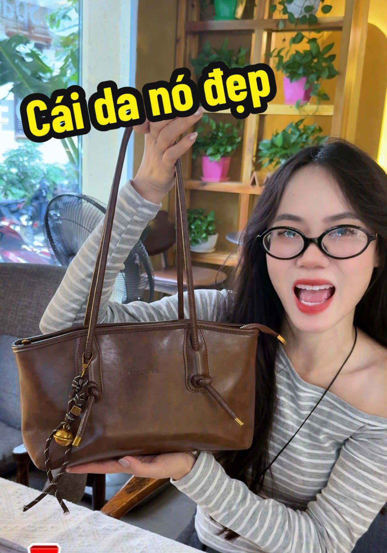Túi da đeo vai xinh xỉu #tuixachxinh #tuixachnu #tuideovai #tuixach #koskbag 